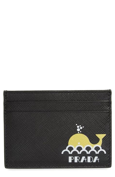 card holder prada whale.